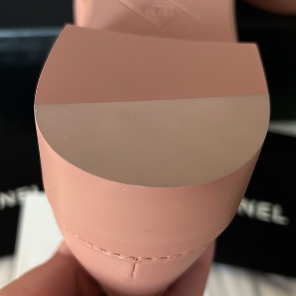 Chanel tab loafers pink size 39 - Picture 4 of 5